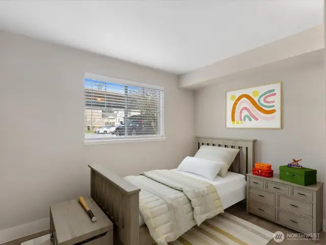 Bedroom 3-Virtually staged
