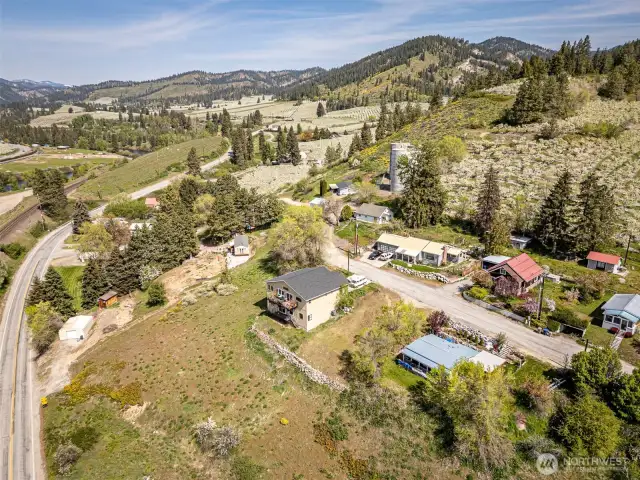 Aerial from East