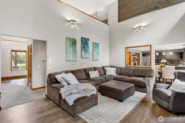 open ceilings