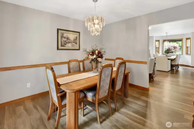 formal dining area