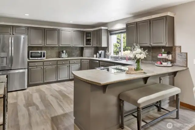huge kitchen