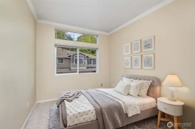**Virtually staged** Guest Bedroom