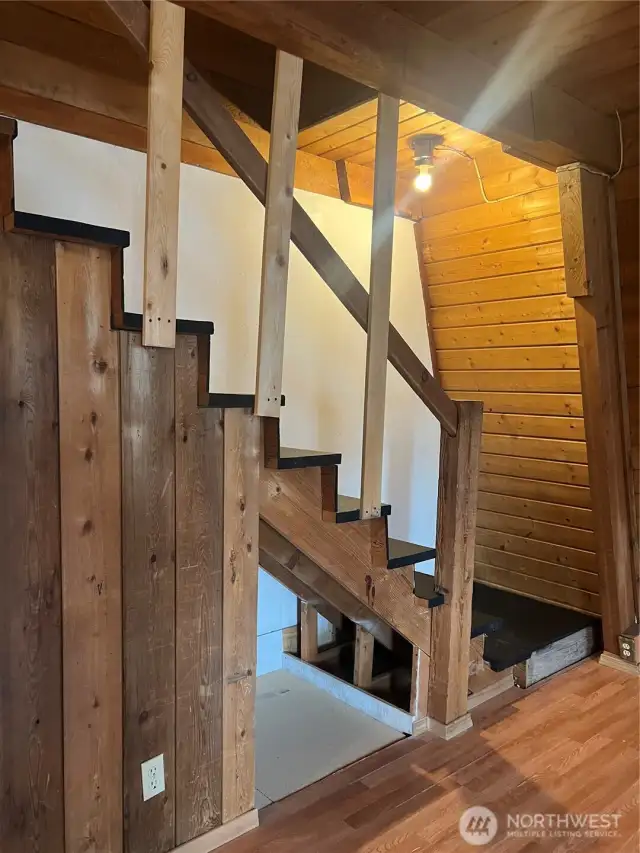 stairs upstairs