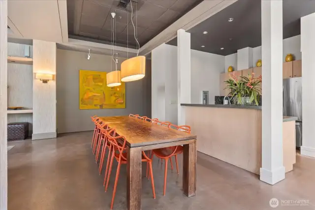 Community dining room