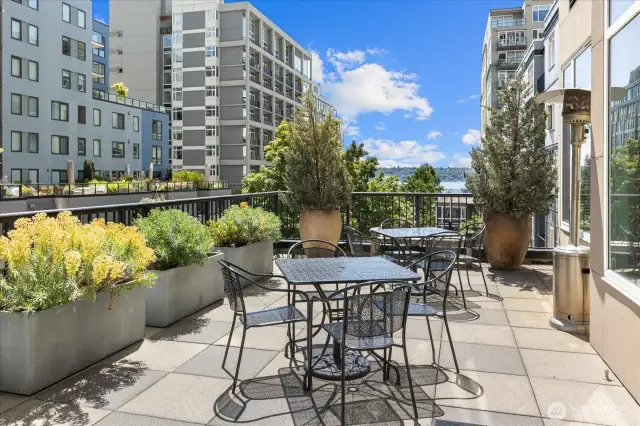 Community patio