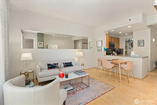 Open floor plan