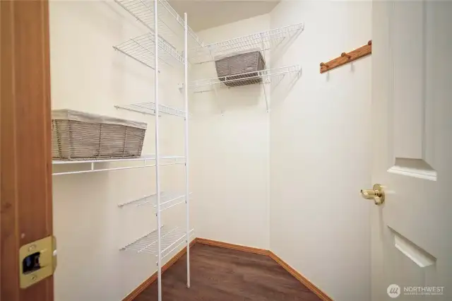 Fabulous walk-in closet