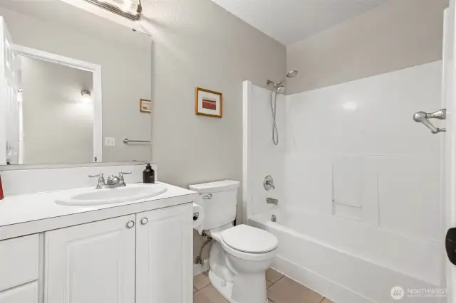 Upstairs bathroom