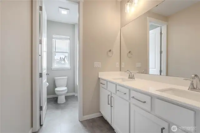 Bath adjacent to Bed Room
