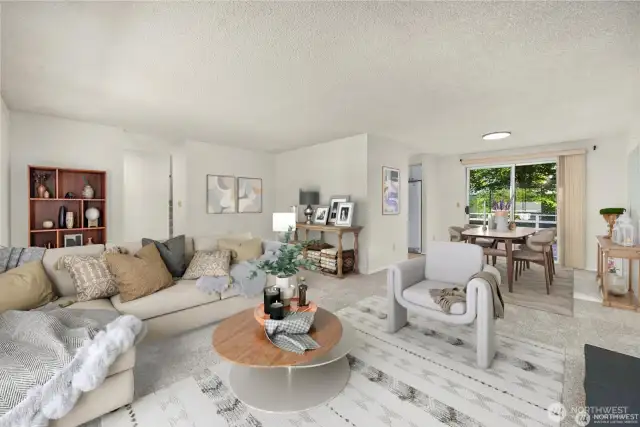 living room upon entry