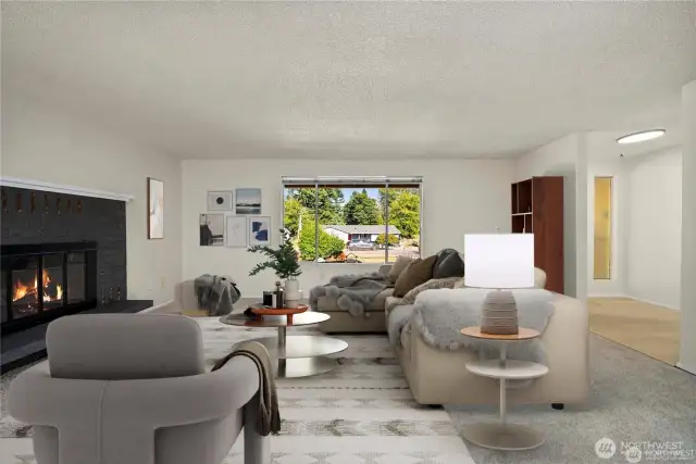 living room upon entry