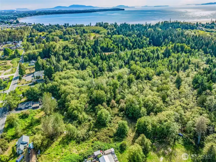 Viewing south from north east corner