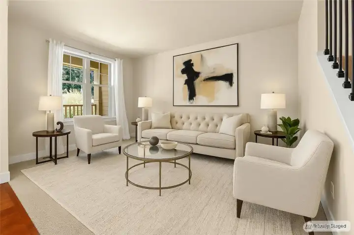 Front sitting room.