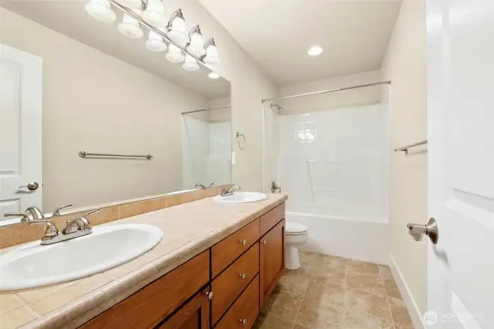 Second bathroom on Floor 2.