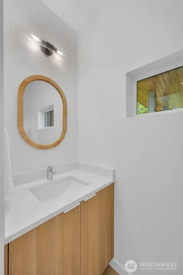 Half bath off main floor