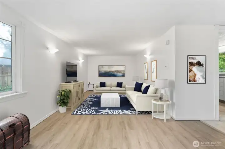 Family Room - Virtually Staged