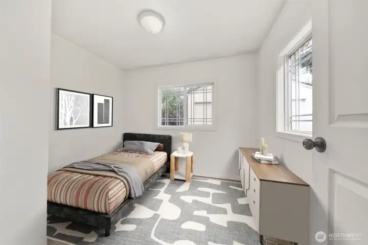 Bedroom - #1 - Virtually Staged