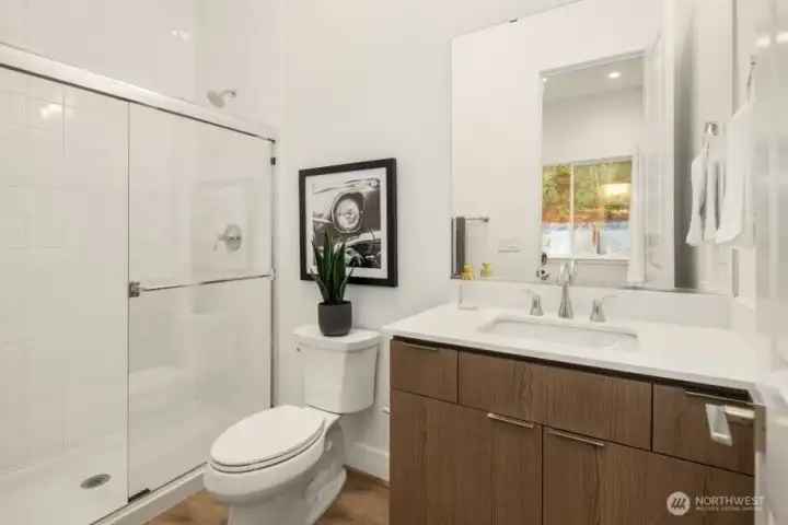 Main Floor 3/4 bath off of Main Floor Bedroom