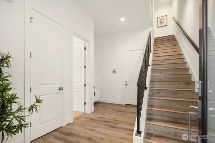 Main Floor Entry/Foyer and access to 2-car Garage.