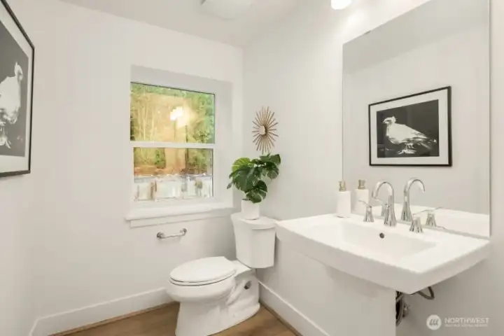 Spacious Powder bath