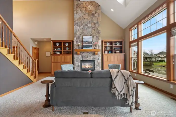 Sprawling vaulted ceilings