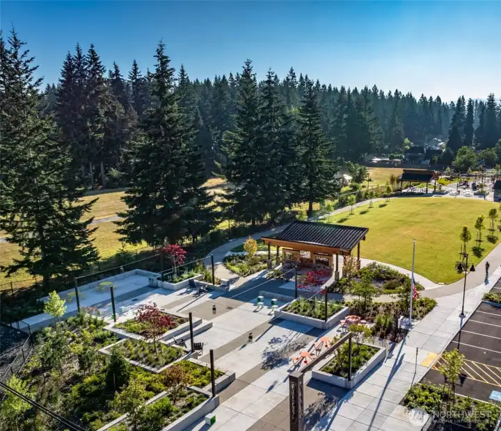 Smokey Point Community Park across the street