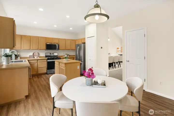 New stainless steel appliances!