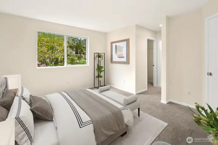 Primary bedroom.