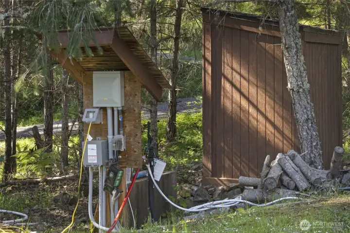Utility improvements already in place provide added convenience and value for building your custom San Juan Island home.