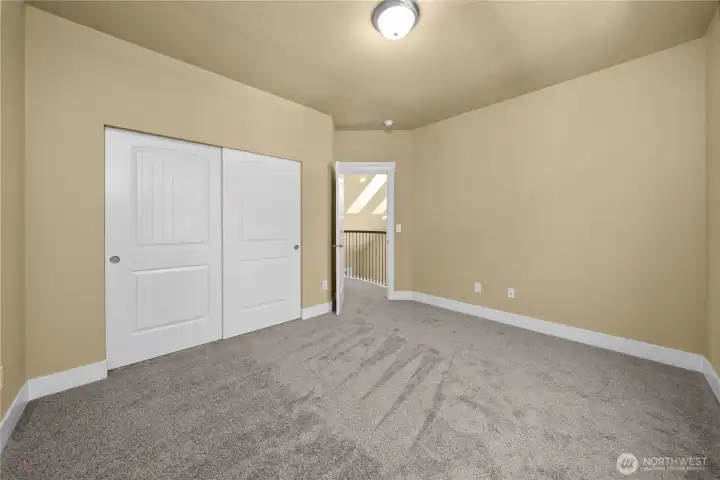 Opposite view of upstairs bedroom 2. Opposite view of upstairs bedroom 2.