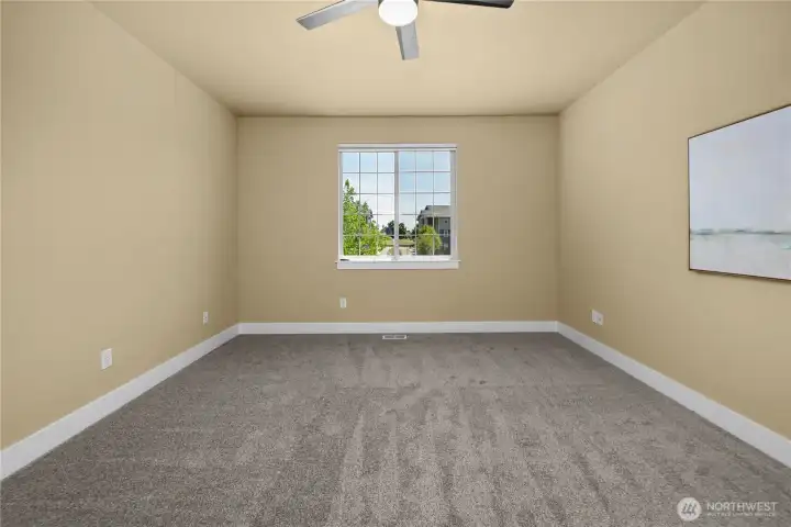 Upstairs bedroom 3. Upstairs bedroom 3.