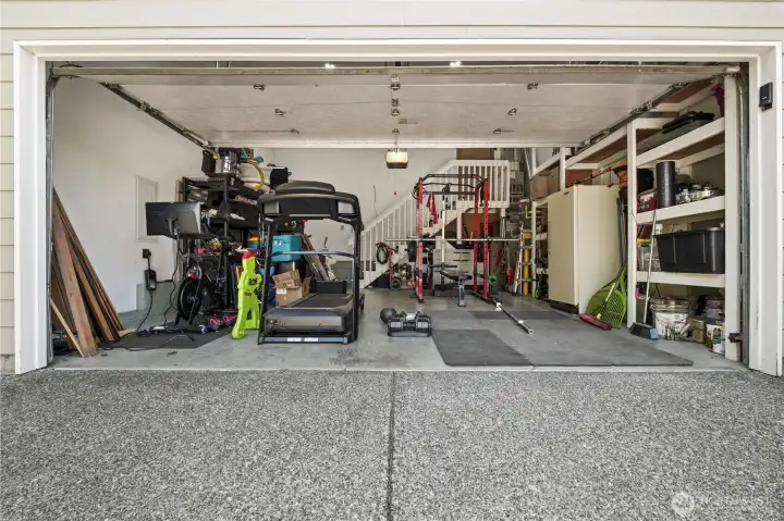 large two car garage