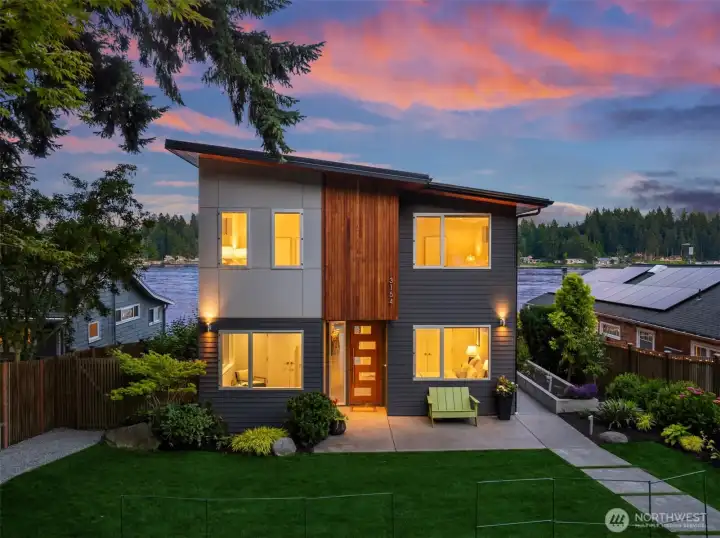 3154 Point White Drive embodies clean lines, modern design and ease of living.