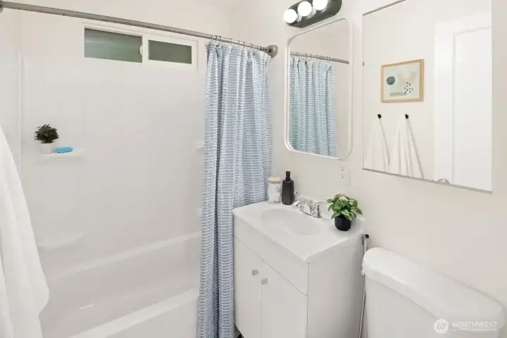 Updated bathroom