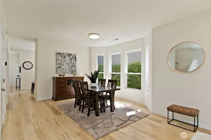 Dining room. Dining room.
