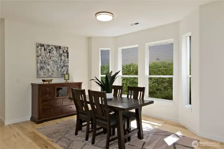 Dining room. Dining room.