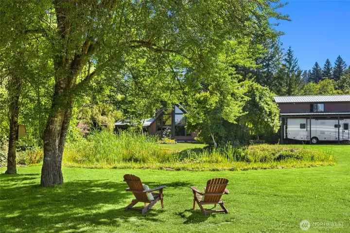 Relax by the Pond Relax by the Pond