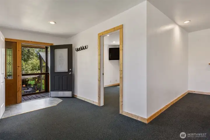 Entry to Bonus Space above Garage Entry to Bonus Space above Garage
