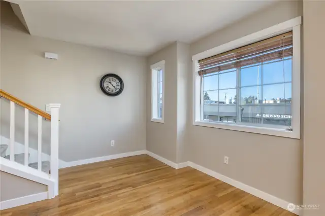 Bright windows bring in great natural light. Fresh interior paint throughout the home.