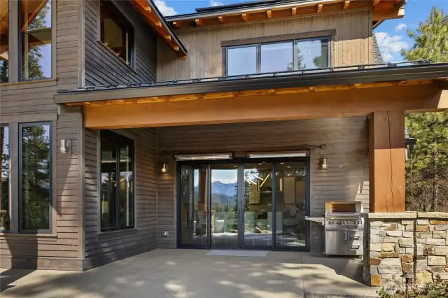Covered outdoor space