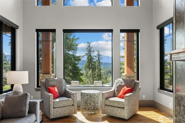 Gather in the great room and enjoy the views!