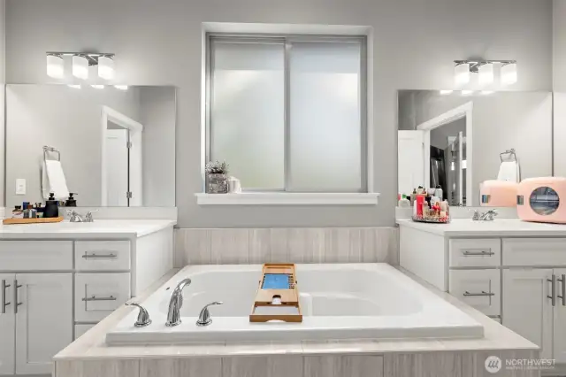 This tub is perfect for relaxation