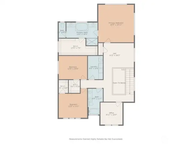 Second Floor Layout