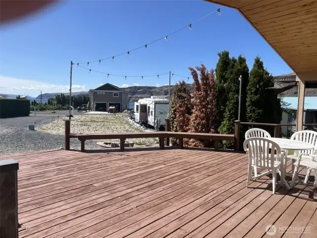 View of the Columbia River.