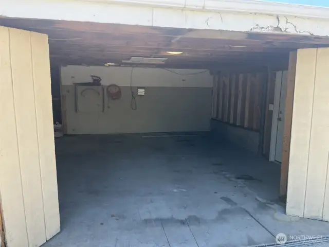 Garage space about 500 sq. ft.