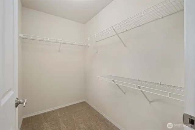 Bedroom #2 walk-in closet