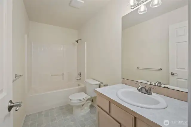 Upstairs bathroom