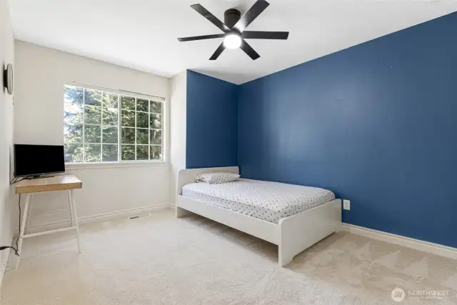 2nd bedroom with large walk-in closet