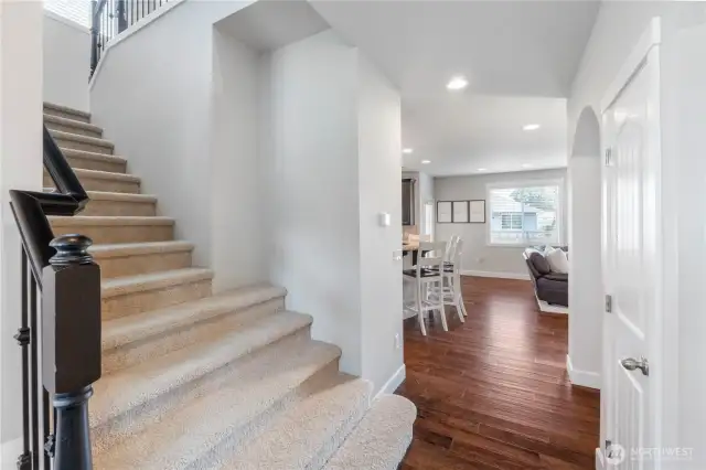 Stunning hardwood floors