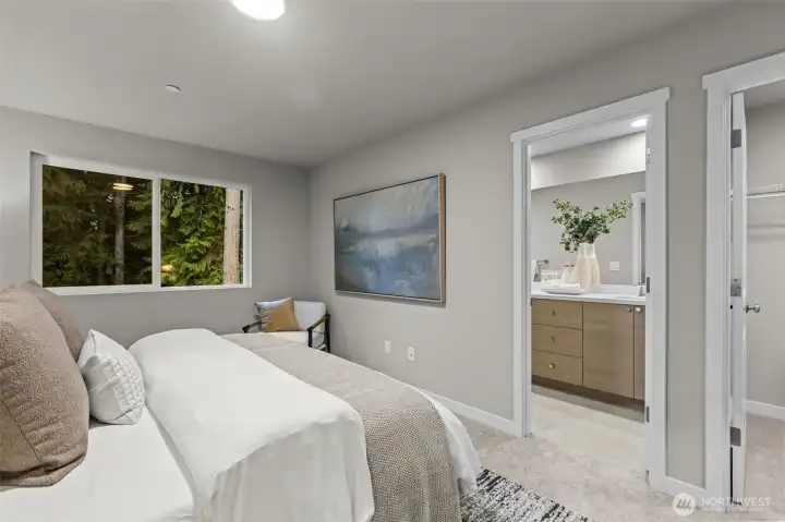 Interior pictures are of the model home. Individual home may vary in floorplan orientation and color scheme.